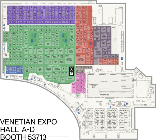 Meet Exeger At CES 2024 Exeger   Ces2024 Map Overview 01 S461kj 640x0 